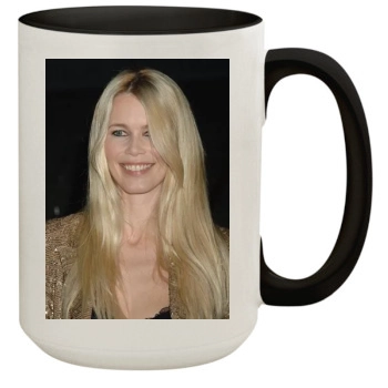 Claudia Schiffer 15oz Colored Inner & Handle Mug