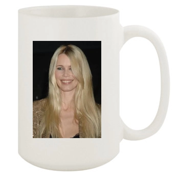 Claudia Schiffer 15oz White Mug