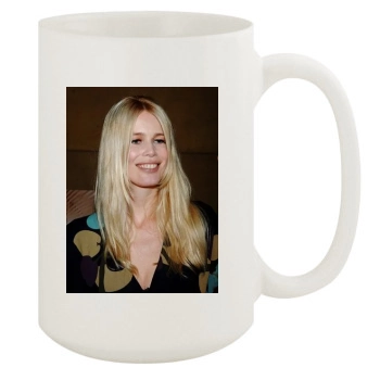 Claudia Schiffer 15oz White Mug