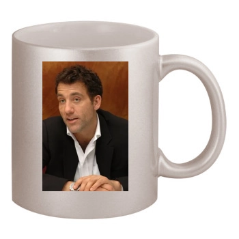 Clive Owen 11oz Metallic Silver Mug