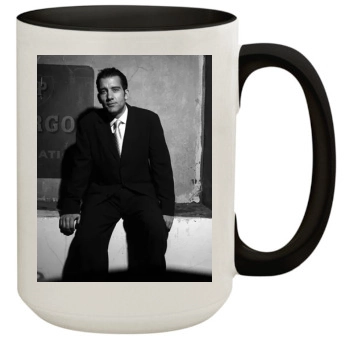 Clive Owen 15oz Colored Inner & Handle Mug