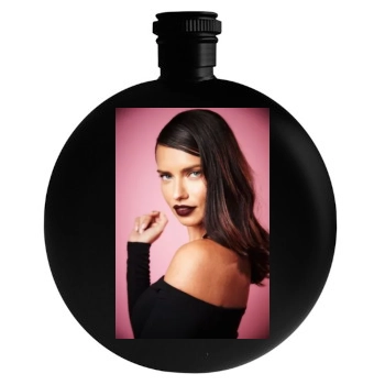 Adriana Lima Round Flask