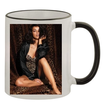 Adriana Lima 11oz Colored Rim & Handle Mug