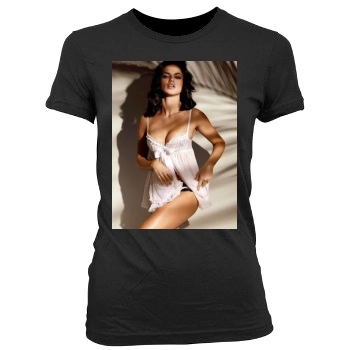 Adriana Lima Women's Junior Cut Crewneck T-Shirt