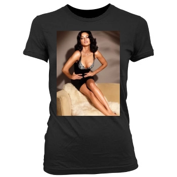 Adriana Lima Women's Junior Cut Crewneck T-Shirt