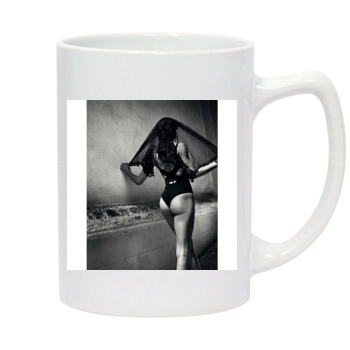 Adriana Lima 14oz White Statesman Mug