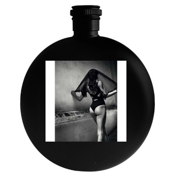 Adriana Lima Round Flask