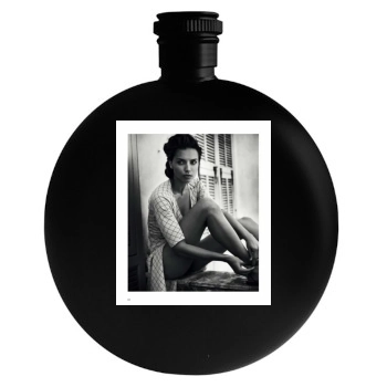 Adriana Lima Round Flask