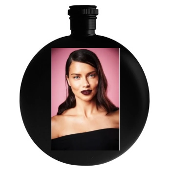 Adriana Lima Round Flask