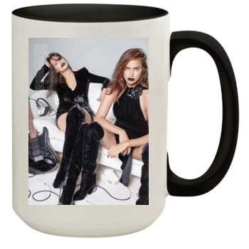 Adriana Lima 15oz Colored Inner & Handle Mug