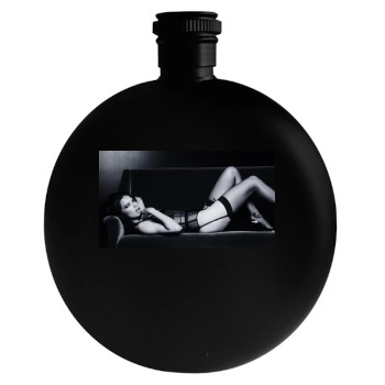 Adriana Lima Round Flask