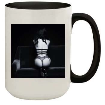 Adriana Lima 15oz Colored Inner & Handle Mug