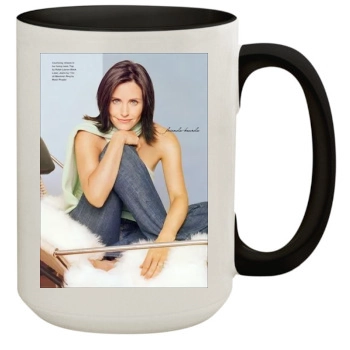 Courteney Cox 15oz Colored Inner & Handle Mug