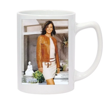 Courteney Cox 14oz White Statesman Mug