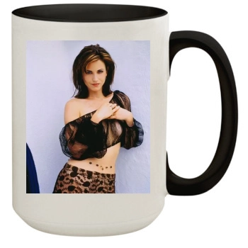 Courteney Cox 15oz Colored Inner & Handle Mug