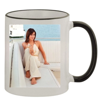 Courteney Cox 11oz Colored Rim & Handle Mug