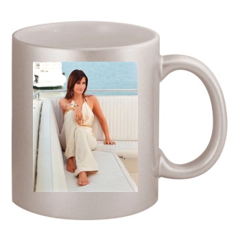 Courteney Cox 11oz Metallic Silver Mug