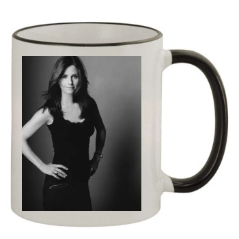 Courteney Cox 11oz Colored Rim & Handle Mug