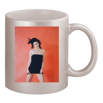 Courteney Cox 11oz Metallic Silver Mug