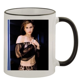 Courteney Cox 11oz Colored Rim & Handle Mug