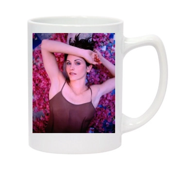 Courteney Cox 14oz White Statesman Mug