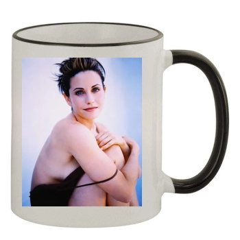 Courteney Cox 11oz Colored Rim & Handle Mug