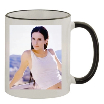 Courteney Cox 11oz Colored Rim & Handle Mug