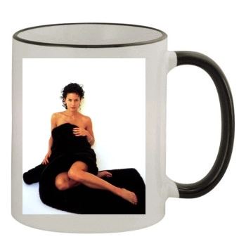 Courteney Cox 11oz Colored Rim & Handle Mug