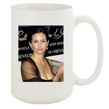 Courteney Cox 15oz White Mug