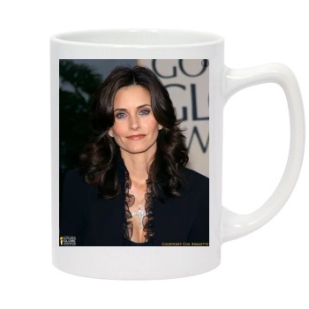 Courteney Cox 14oz White Statesman Mug