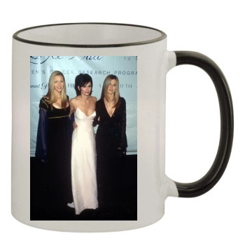 Courteney Cox 11oz Colored Rim & Handle Mug