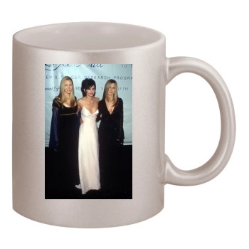 Courteney Cox 11oz Metallic Silver Mug