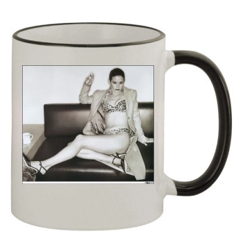 Courteney Cox 11oz Colored Rim & Handle Mug