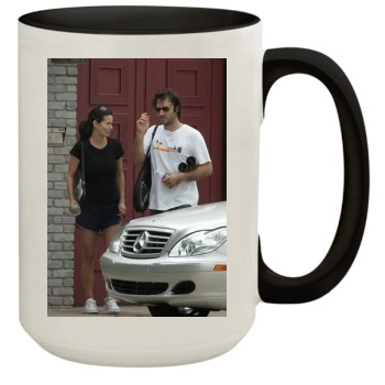 Courteney Cox 15oz Colored Inner & Handle Mug