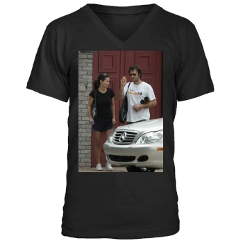 Courteney Cox Men's V-Neck T-Shirt