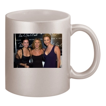 Courteney Cox 11oz Metallic Silver Mug