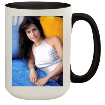 Courteney Cox 15oz Colored Inner & Handle Mug