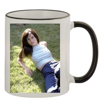 Courteney Cox 11oz Colored Rim & Handle Mug