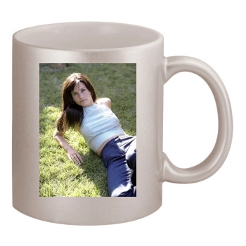 Courteney Cox 11oz Metallic Silver Mug