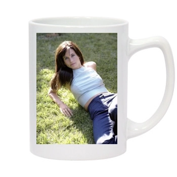 Courteney Cox 14oz White Statesman Mug