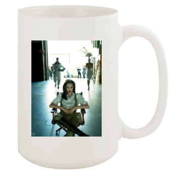 Angelina Jolie 15oz White Mug