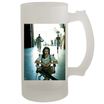 Angelina Jolie 16oz Frosted Beer Stein