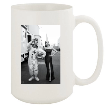 Angelina Jolie 15oz White Mug