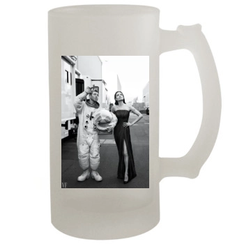 Angelina Jolie 16oz Frosted Beer Stein