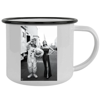 Angelina Jolie Camping Mug