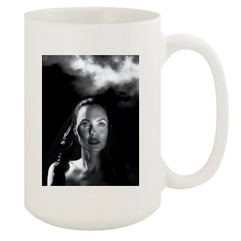 Angelina Jolie 15oz White Mug