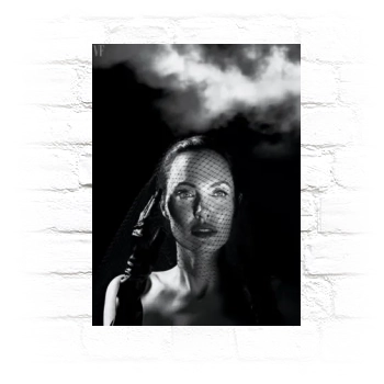 Angelina Jolie Metal Wall Art