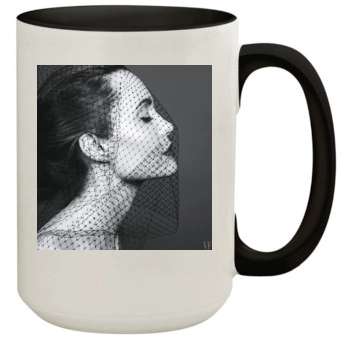 Angelina Jolie 15oz Colored Inner & Handle Mug