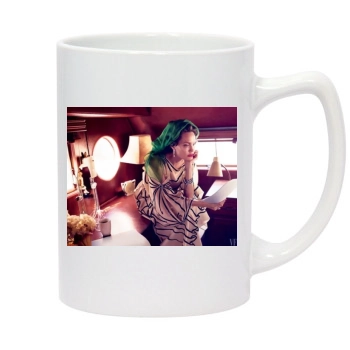 Angelina Jolie 14oz White Statesman Mug