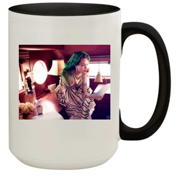 Angelina Jolie 15oz Colored Inner & Handle Mug